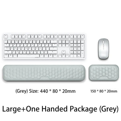 BowLift | ErgoLuxe GelPad | Comfort Mousepad | Wrist Rest & Massage | Silicone & Memory Foam