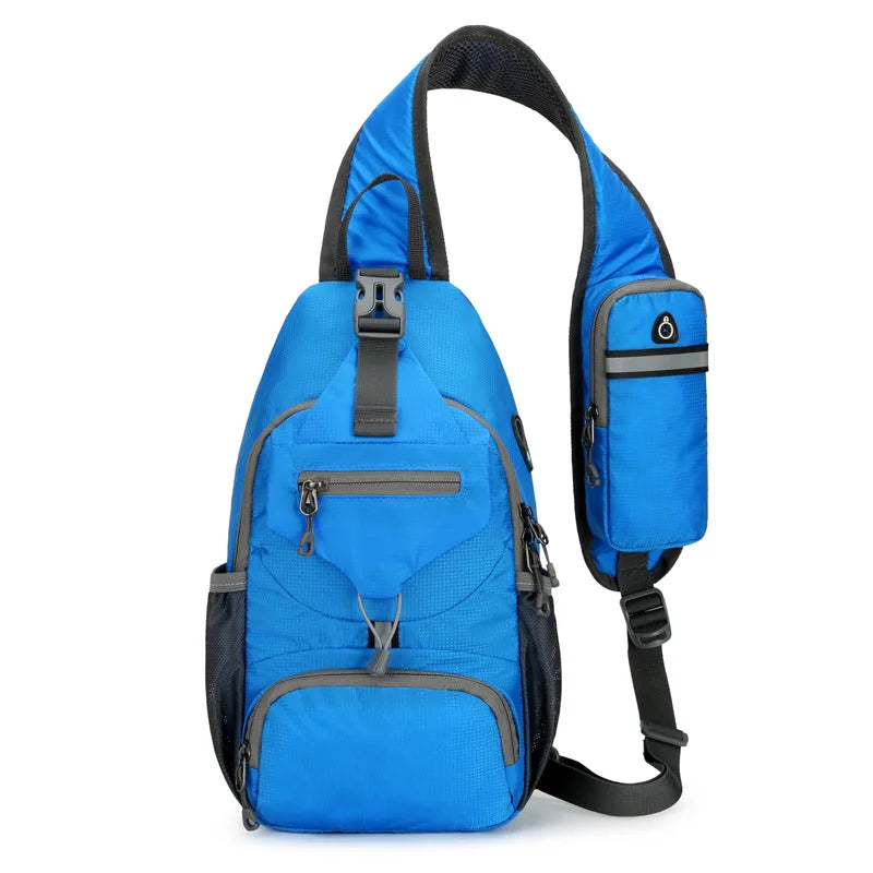BowLift | SecurePack | Anti-Theft Waterproof Multi-Pocket Shoulder Backpack – Lightweight Crossbody Travel Bag