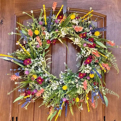 Skanto | Handmade Floral Wreath for Doors - Indoor & Outdoor