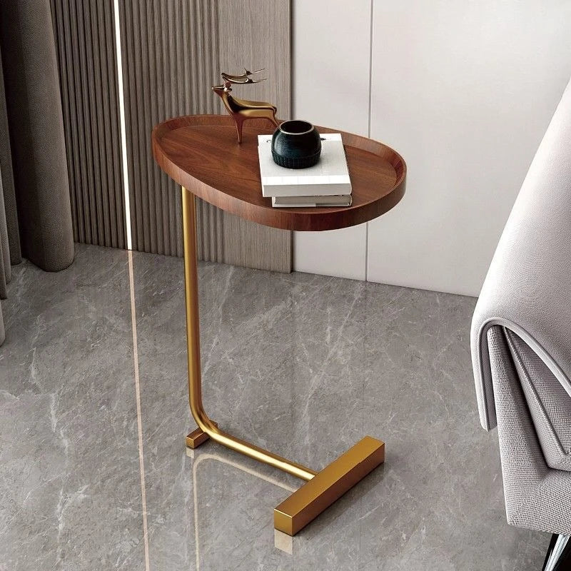 Skanto | C-shaped mobile side table ideal for sofa or bed