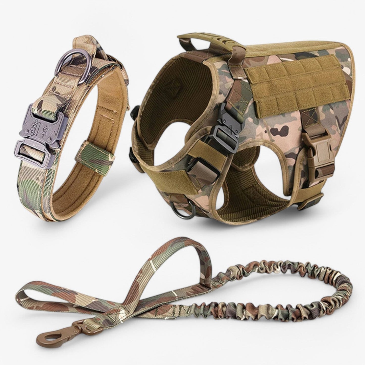 Skanto | KrachtGrip Dog Harness – Adjustable Tactical Harness for Training & Walks
