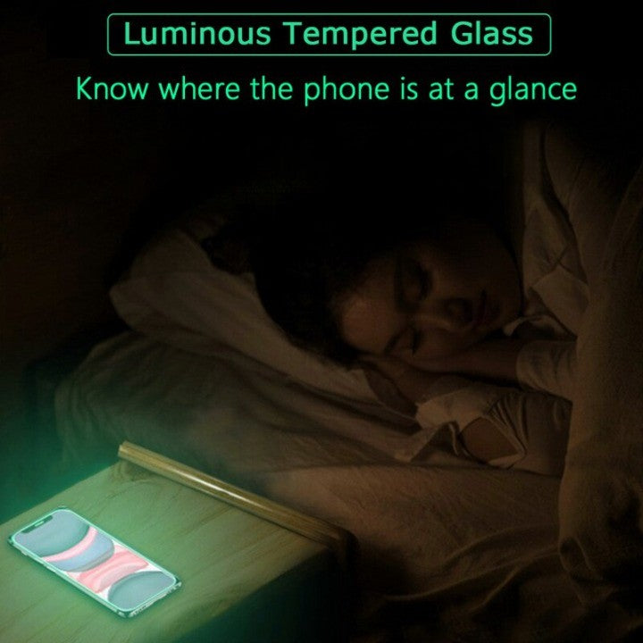 BowLift | Full Cover Luminous Tempered Glass iPhone Screen Protector