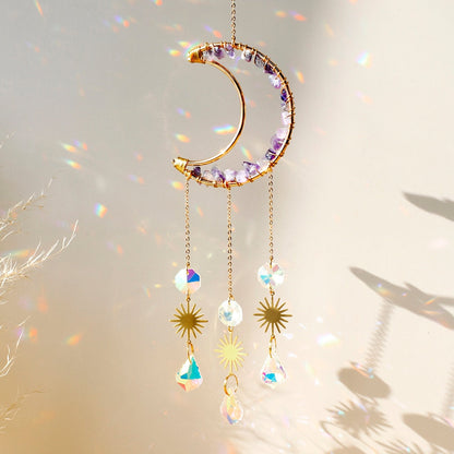 Brehn | Crystal Sun Catcher Moon Decor