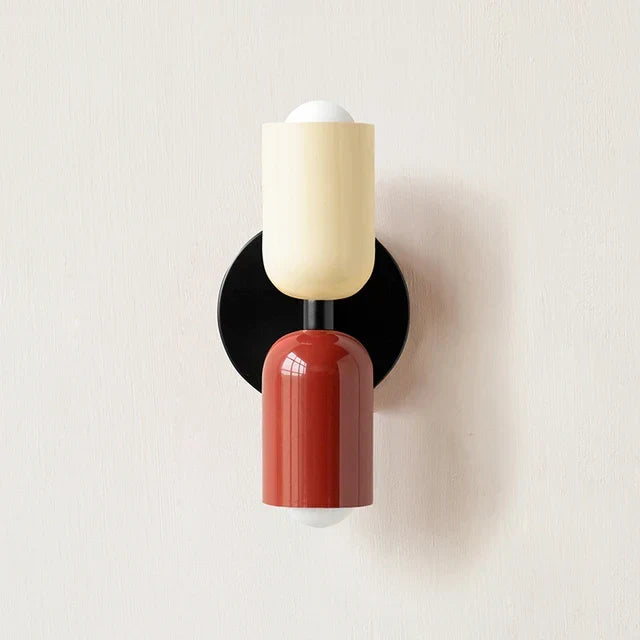 Skanto | Modern LED Wall Lamp Colorful Nordic Wall Lamp Room Decor Indoor Lighting Wall Lamps for Bedroom Nightstand Living Room Lamp