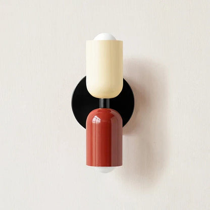 Skanto | Modern LED Wall Lamp Colorful Nordic Wall Lamp Room Decor Indoor Lighting Wall Lamps for Bedroom Nightstand Living Room Lamp