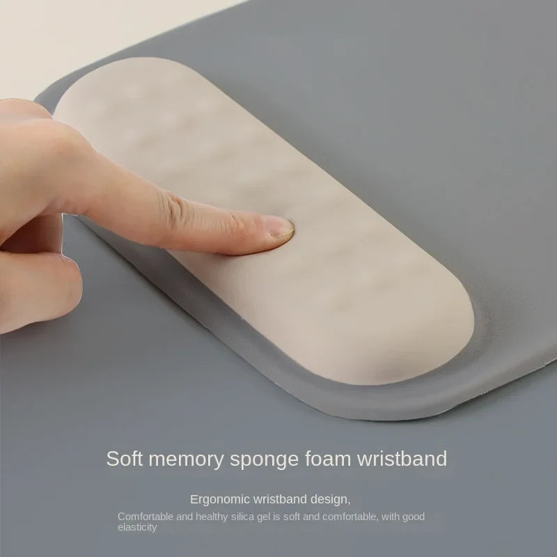 BowLift | Palmira Mouse Pad | Ergonomic & Stylish | Memory Foam Comfort | Non-Slip & Decorative