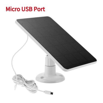 BowLift | SunCharge Micro 10W Solar Panel | Monocrystalline | IPX6 Waterproof | Micro-USB | For cameras, lighting & small solar systems