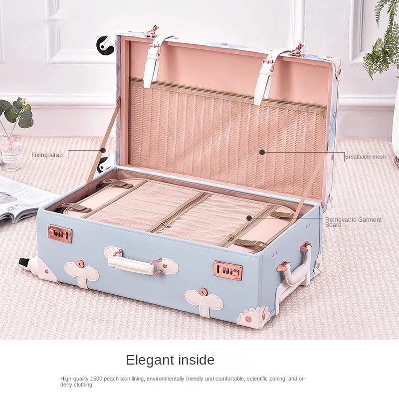 BowLift | Retro Hardcase Luggage Set - Valencia