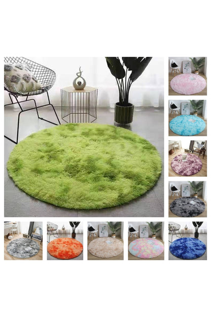 Fluffy Round Rug | Bowlift