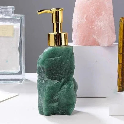 Skanto | Crystal Glass Soap Dispenser
