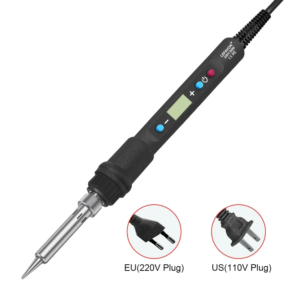 Skanto | Digital Display 80W Soldering Iron Kit with Adjustable Temperature – Fusion