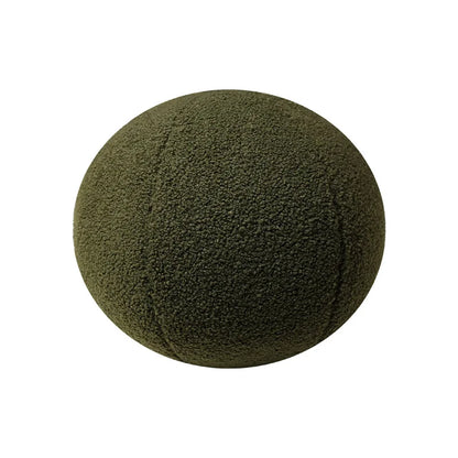 Nordic Bouclé Abstract Cushion – Minimalist Plush Pillow | Bowlift