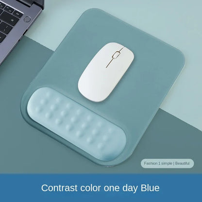 BowLift | Palmira Mouse Pad | Ergonomic & Stylish | Memory Foam Comfort | Non-Slip & Decorative