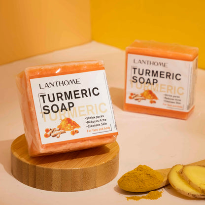 Sandsberg | Turmeric Soap Facial Cleansing Anti-Acne Removes Pimples Dark Spots