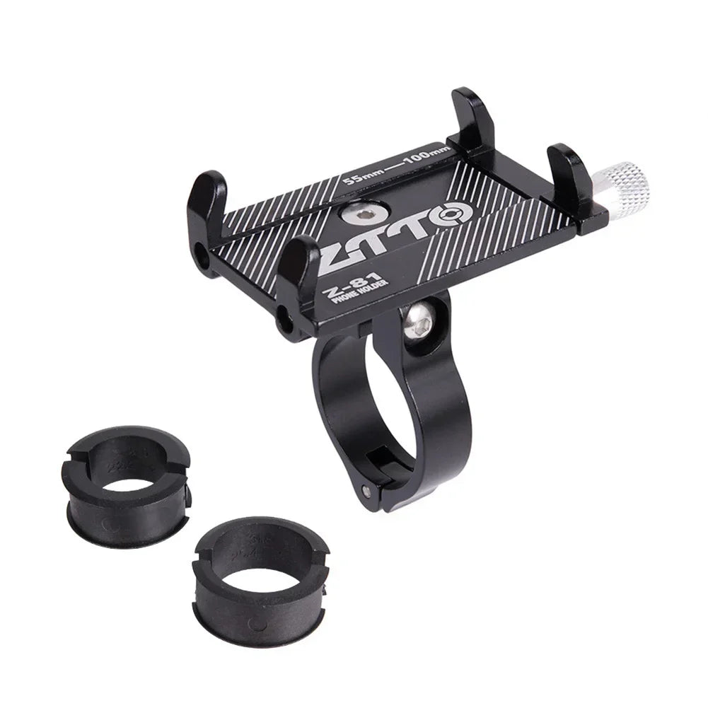 BowLift | Bicycle Phone Holder RideGrip 360 Pro | 360° Rotatable | Aluminum Alloy | Shockproof & Secure | For Bicycle, Motorcycle & E-Scooter
