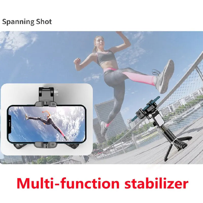 Skanto | 360 Rotation Gimbal Stabilizer Selfie Stick Tripod for iPhone