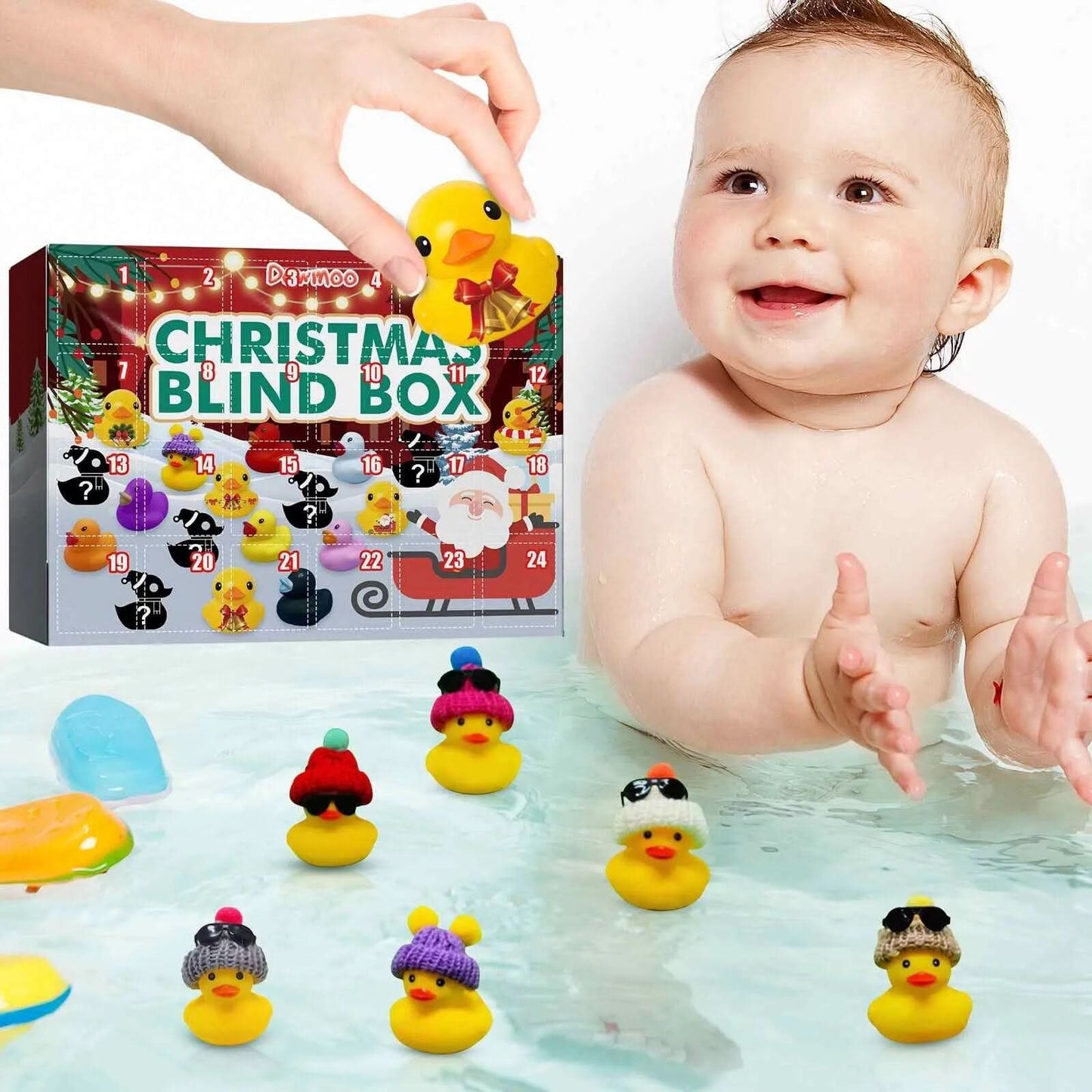 Skanto | Advent Calendar with Rubber Duck Toys
