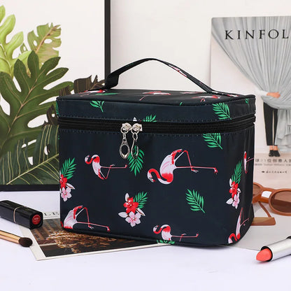 BowLift | Cosmetic bag WildAura | Large capacity | Waterproof & Stylish | Animal print