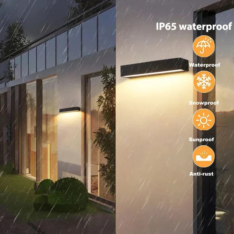 BowLift | LUMAVIA SolarGlow Solar Garden Lamp LED | Waterproof & Super Bright | House Number Lighting | For Balcony, Wall & Entrance