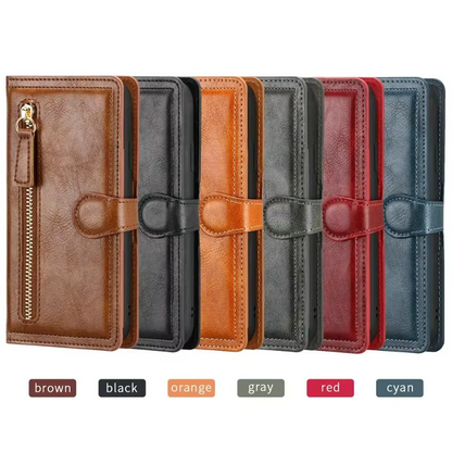 BowLift | Premium Leather iPhone Flip Wallet & Stand Case