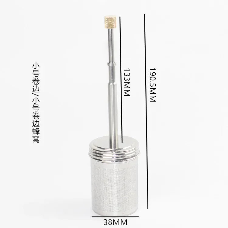 BowLift | Stainless Steel Reusable Press Tea Infuser