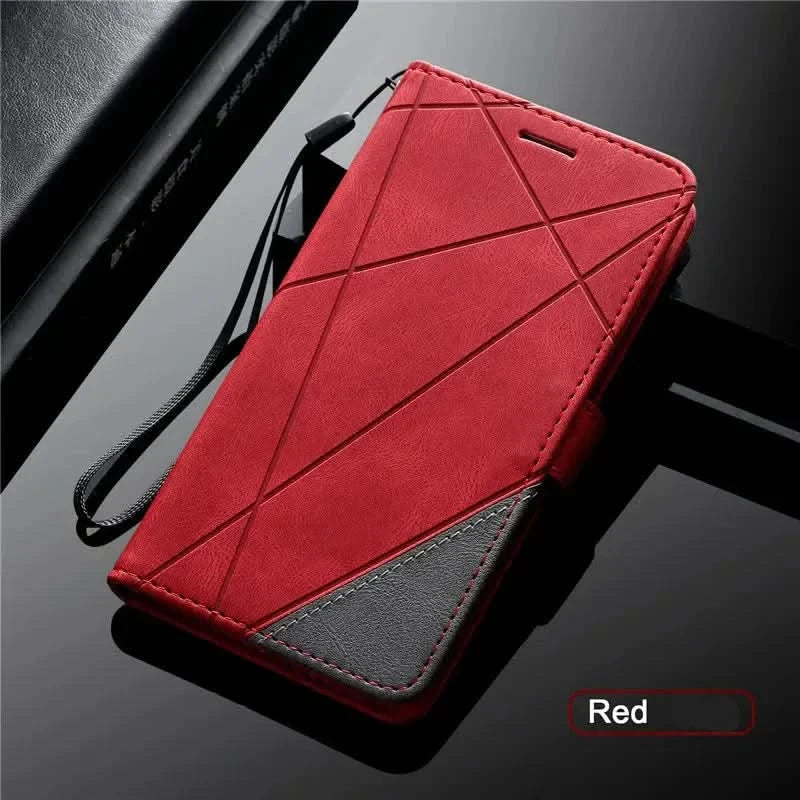 Skanto | Flip Magnetic PU Leather Case for Samsung Galaxy A