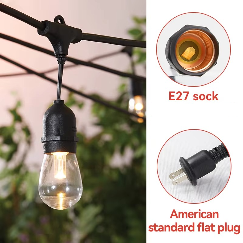BowLift | Waterproof LED Outdoor String Lights for Garden and Party Decor