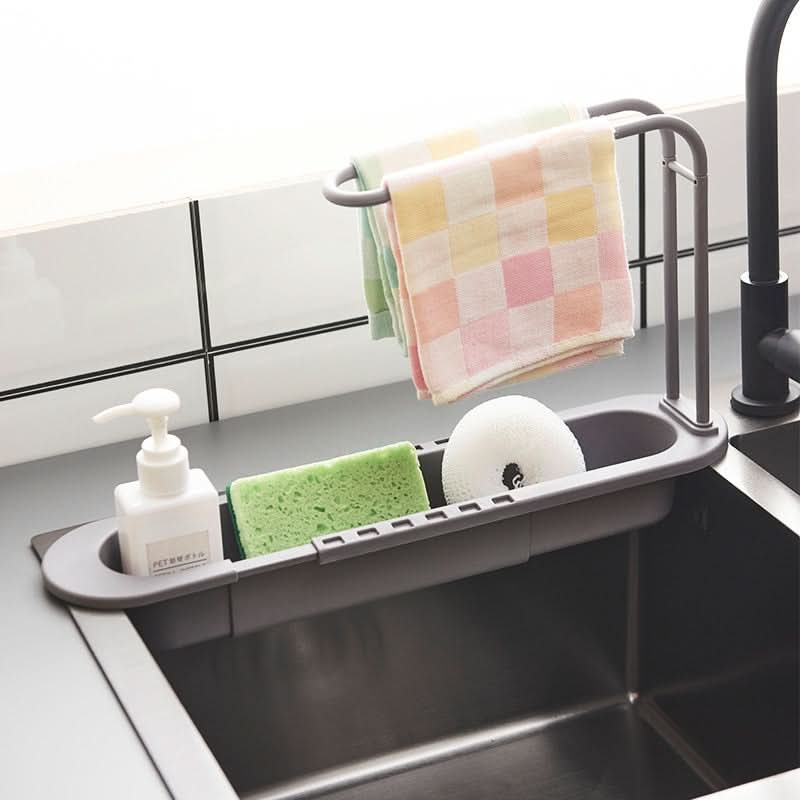 BowLift | Sink Organizer with Drip Tray – Countertop Storage