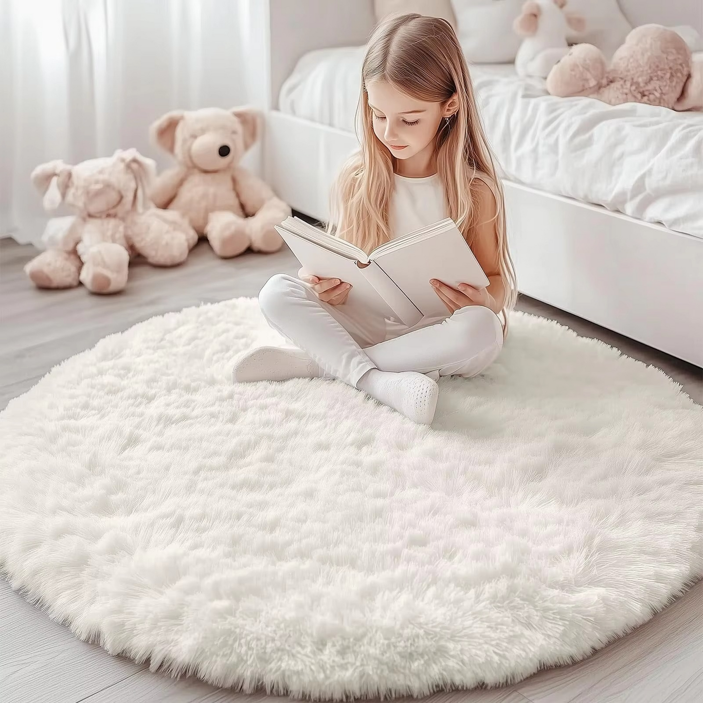 Frendorf | Round Shag Rug 150 cm