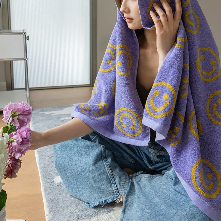 Double-sided Smiley Towel | Brehn