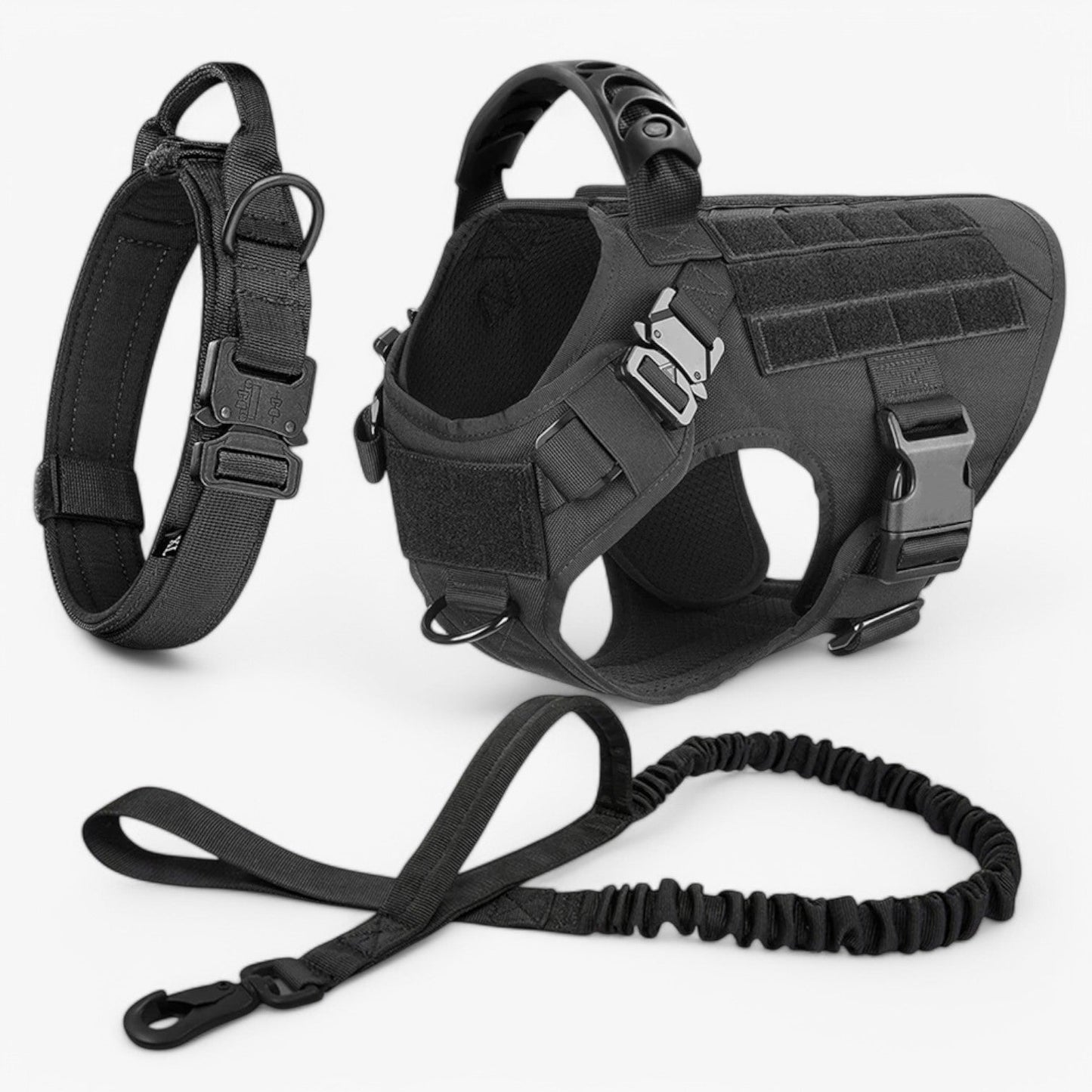 Skanto | KrachtGrip Dog Harness – Adjustable Tactical Harness for Training & Walks