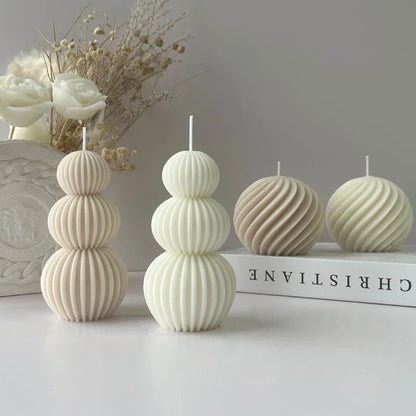 BowLift | Creative Geometric Scented Candle Golf Ball Design Decoration