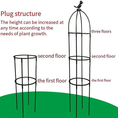 BowLift | GrowArc Garden | Plant climbing aid made of fiberglass | Stable & weatherproof | For climbing plants & vegetables
