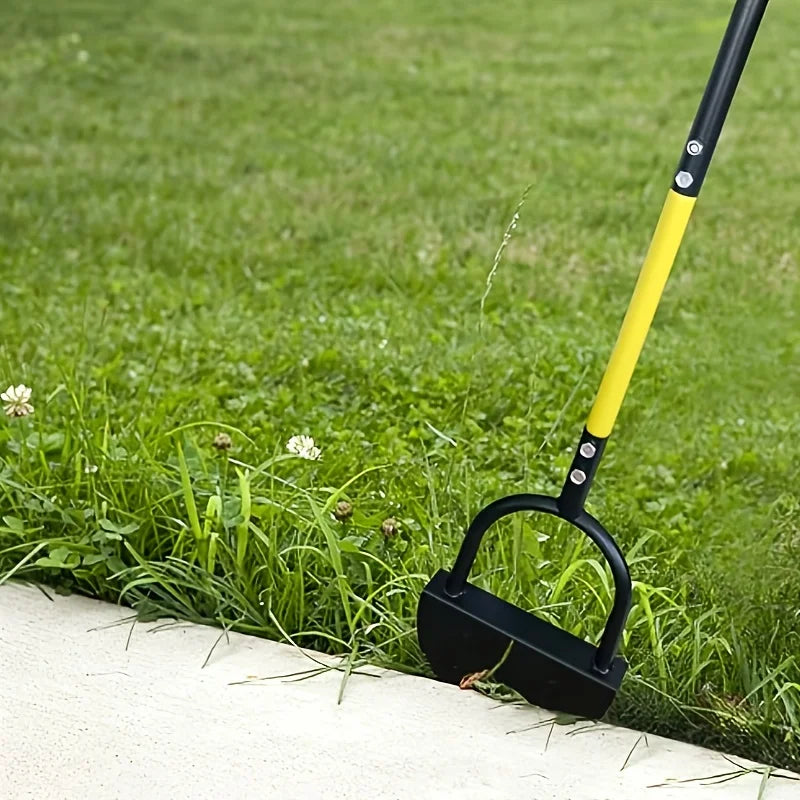 Skanto | EdgeMaster Edger | Half-Moon Design with Serrated Edge | Manual Tool for Clean Lawn Edges & Flower Beds