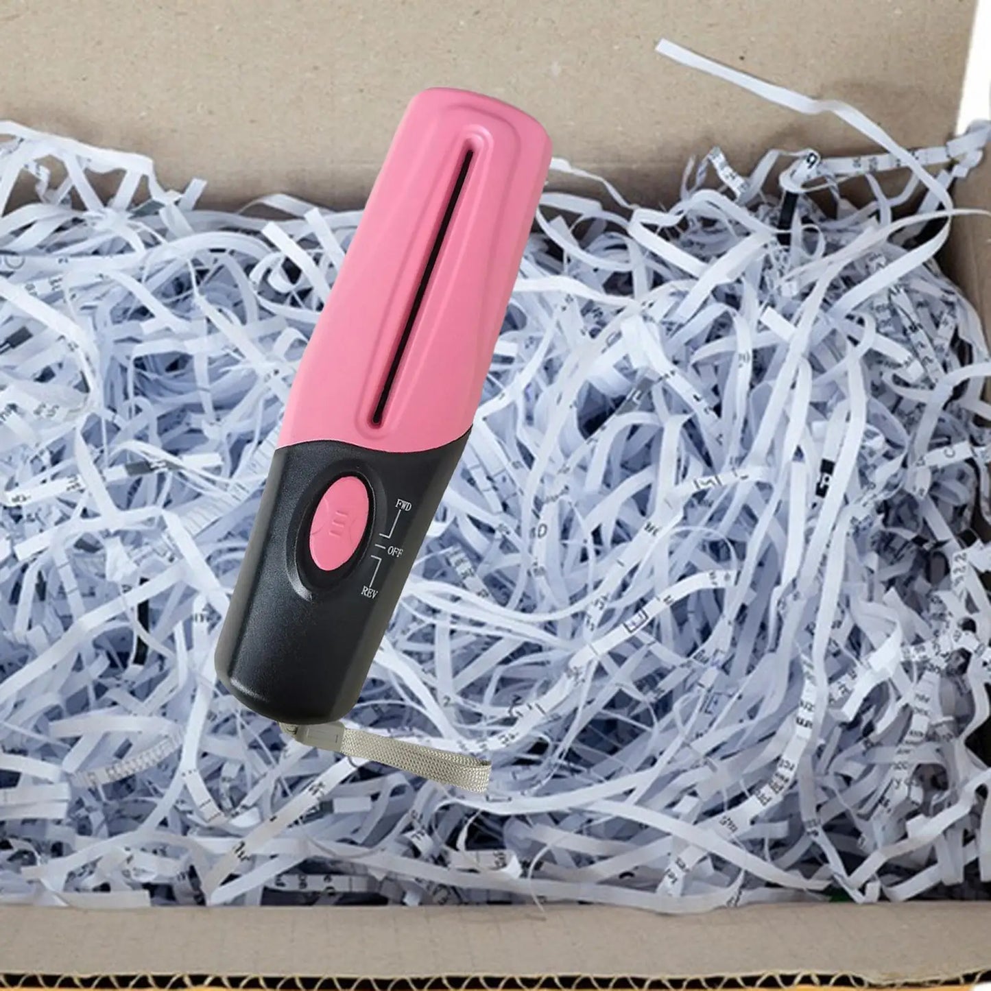 BowLift | DataGuard Mini Shredder | Compact & Quiet | USB/Battery | For Home & Office