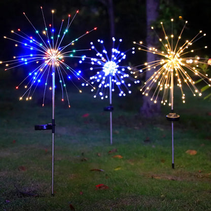 LED Solar Firework Fairy Outdoor Pathway Lights | Kalsten