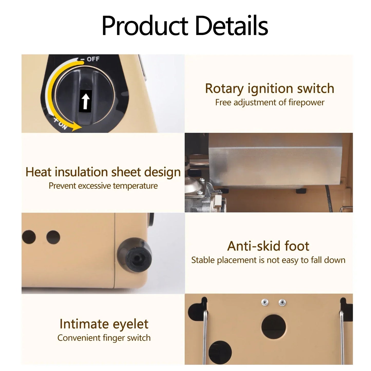 Camping Time Adjustable Portable Heater | Brehn