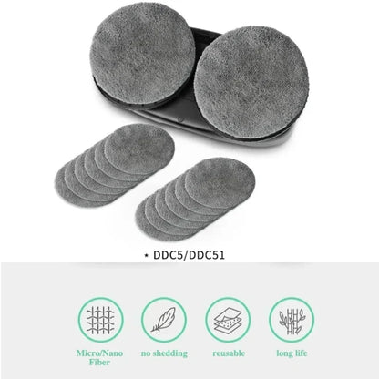 BowLift | PureClear Microfiber Cloths | Washable & Reusable | For Streak-Free Windows