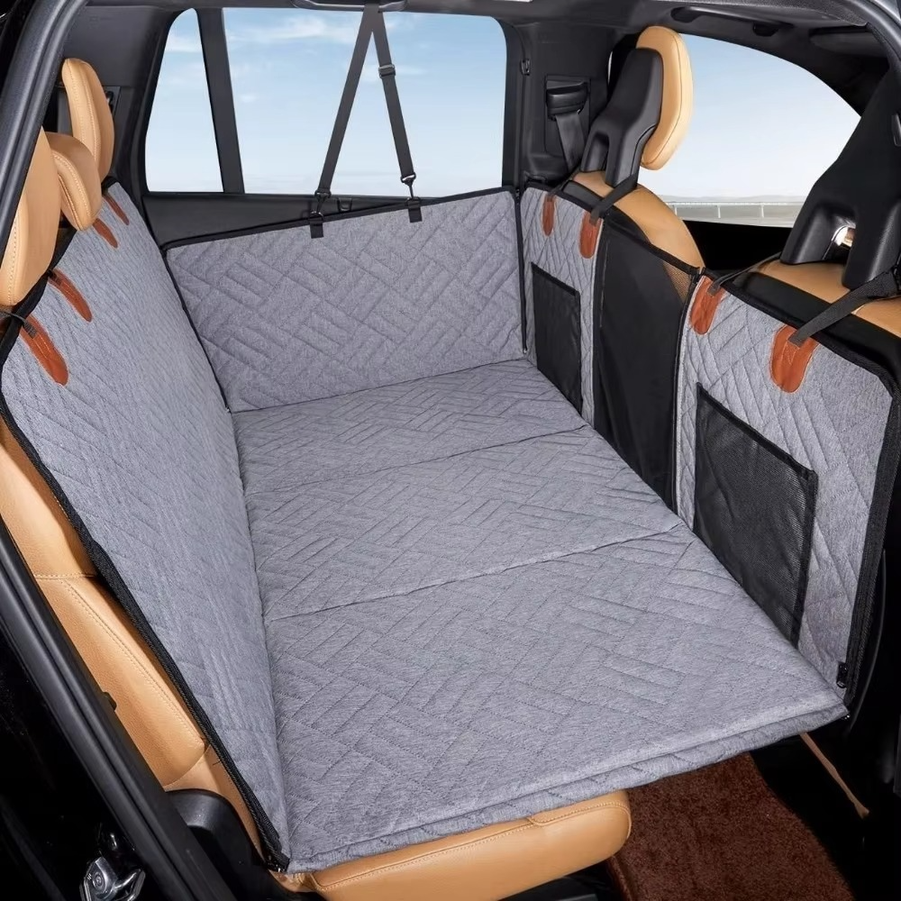 Skanto | Ultimate Waterproof Dog & Cat Car Seat Cover & Back Seat Extender