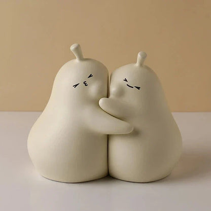 Hugging Pear Bookends | Bowlift