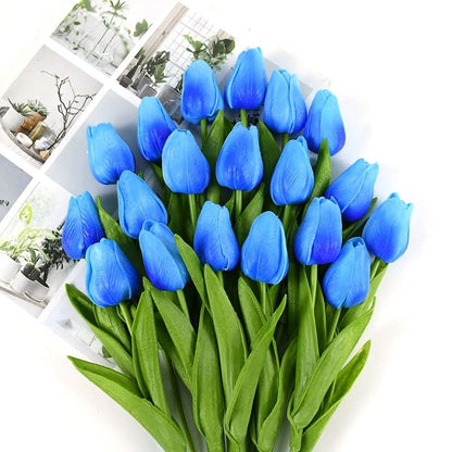 BowLift | Artificial Tulip Bouquet with Realistic Lifelike Flowers