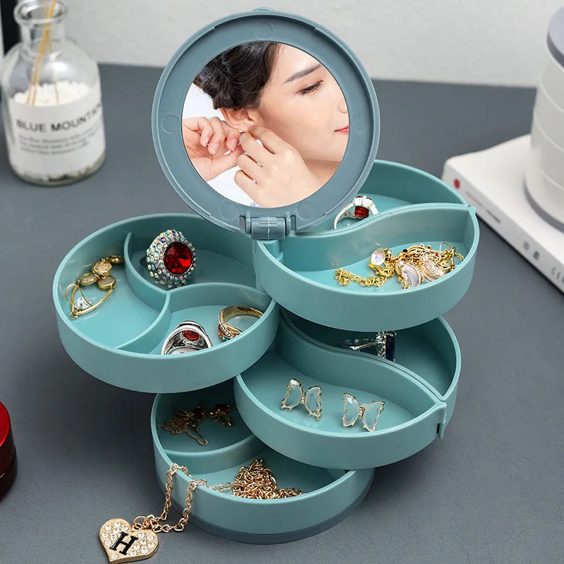 BowLift | Multi-Layer Rotating  Jewelry Organizer Storage