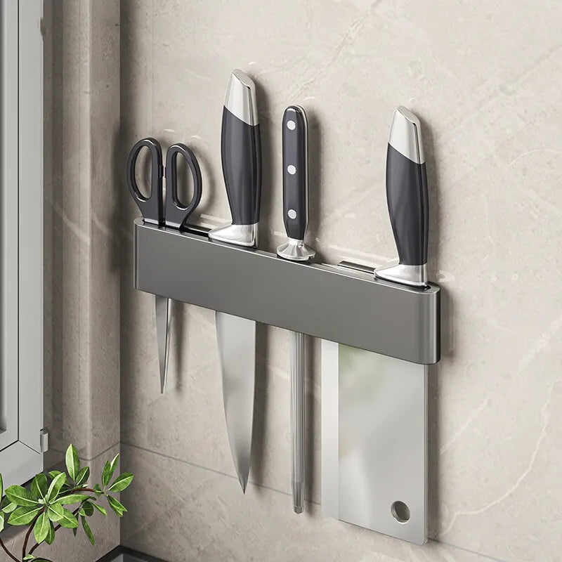 Skanto | Knife Holder - Knifey - Stainless Steel - Multifunctional Shelf