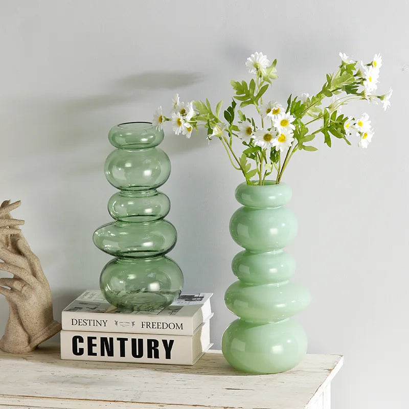 Glass Pebble Vase | Bowlift