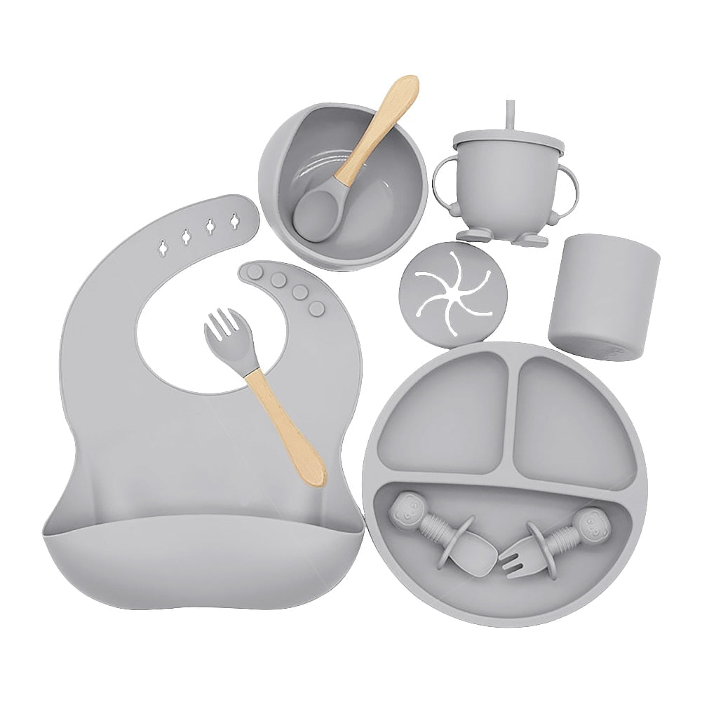 Silicone Baby Feeding Tableware Set | Karnz