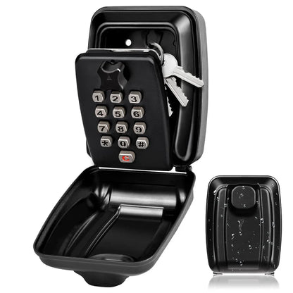 Skanto | Waterproof Wall-Mounted Key Box – Outdoor Lockable Key Storage with Combination Code