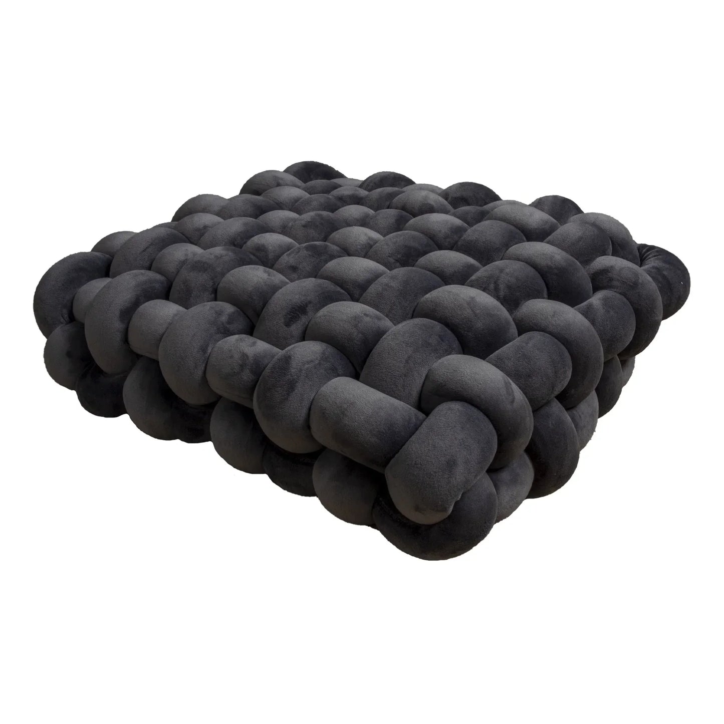 Chunky Woven Knot Cushion | Bowlift
