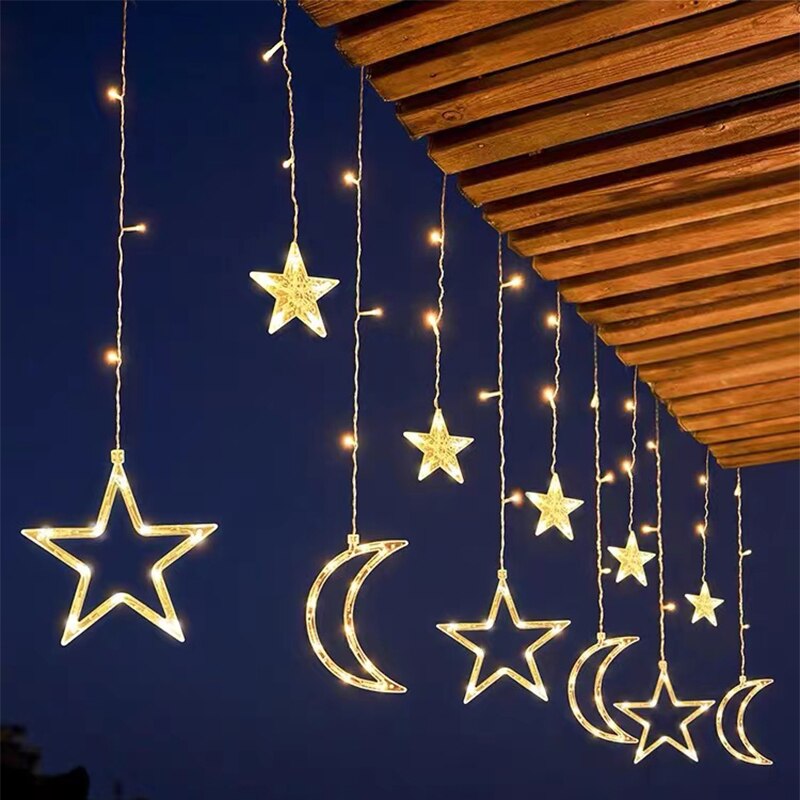 Skanto | Solar Moon Star Lamp LED Spotlight Decoration