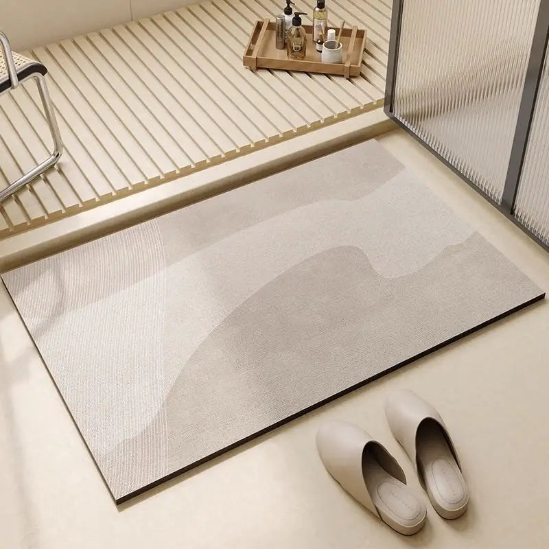 Brehn | Non-slip Diatomite Bath Mat Kitchen Mat Door Mat Shower Mat