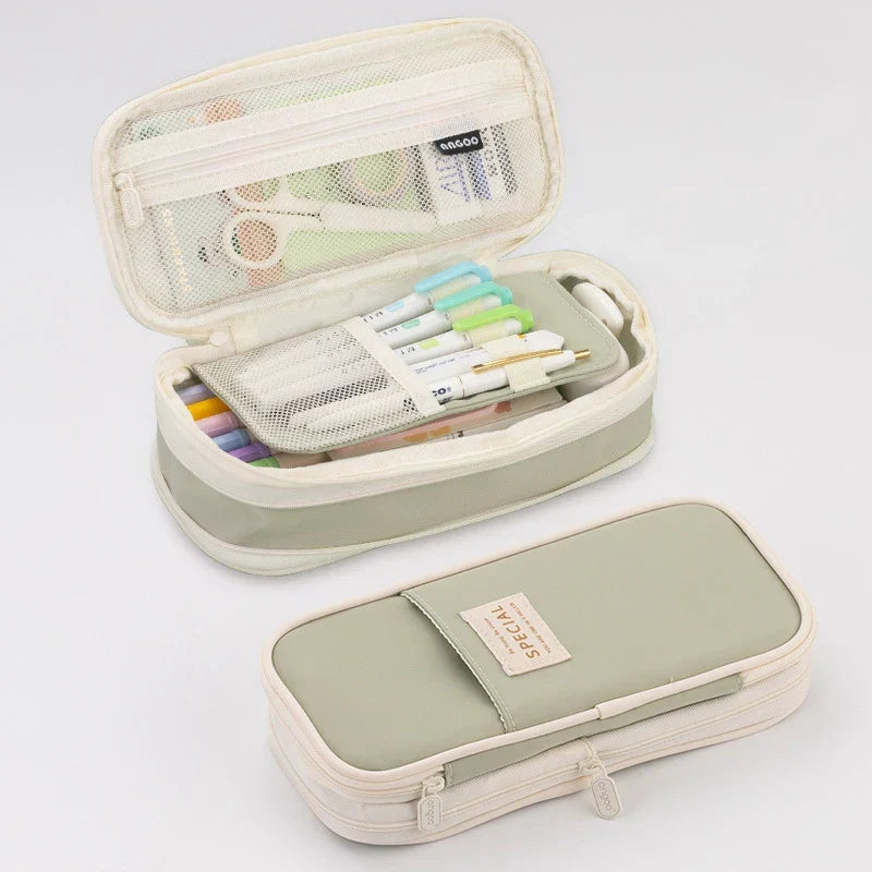 Skanto | Double Layer Pencil Case